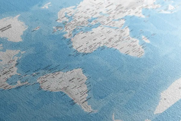 Obraz štýlová mapa sveta