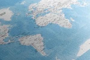 Obraz štýlová mapa sveta