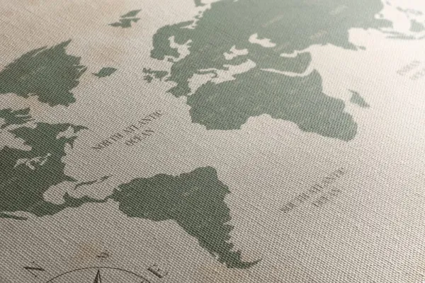 Obraz decentná mapa sveta