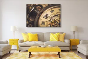 Obraz vintage vreckové hodinky