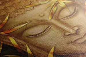 Obraz usmievajúci sa Budha