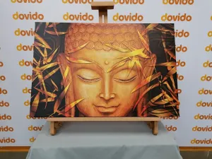Obraz usmievajúci sa Budha