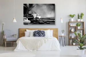 Obraz Feng Shui harmónia v čiernobielom prevedení