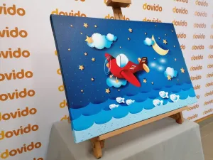 Obraz let lietadielkom