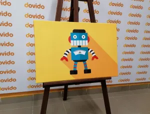Obraz veselý robot