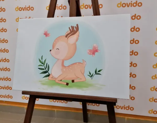 Obraz roztomilý srnček