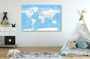 Obraz štýlová mapa sveta