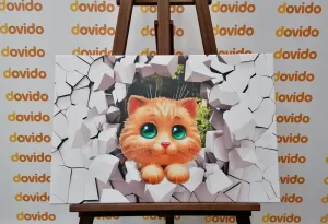 Obraz roztomilá mačička