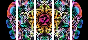 5-dielny obraz Mandala zdravia