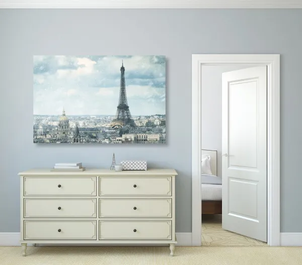 Obraz zimný Paríž