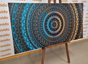 Obraz Mandala so vzorom slnka