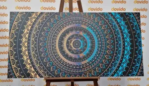 Obraz Mandala so vzorom slnka