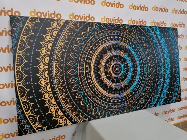 Obraz Mandala so vzorom slnka