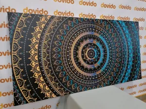 Obraz Mandala so vzorom slnka