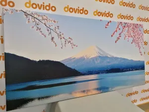 Obraz výhľad z jazera na Fuji