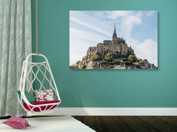 Obraz opátstvo Mont-Saint-Michel