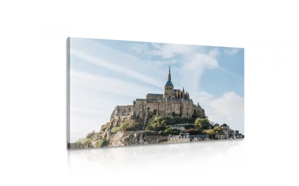 Obraz opátstvo Mont-Saint-Michel