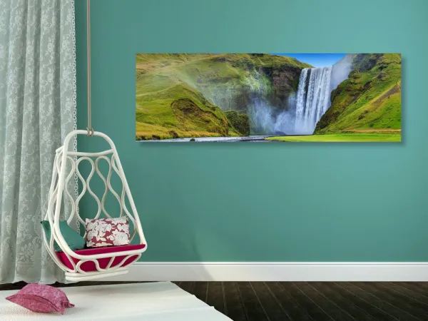 Obraz ikonický vodopád na Islande