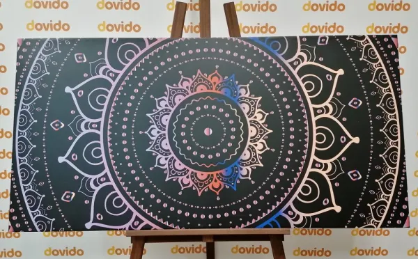 Obraz zlatá Mandala