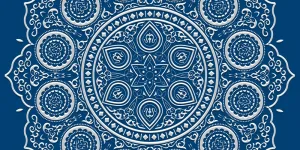 Obraz jemná etnická Mandala