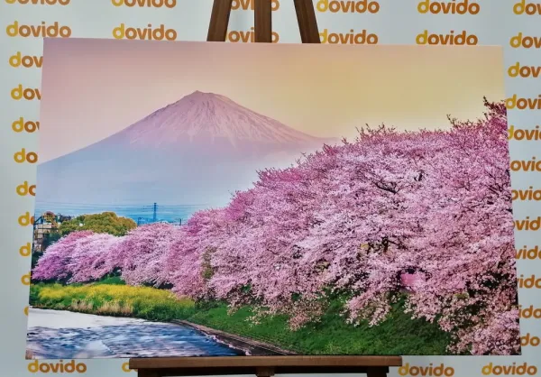Obraz japonská sopka Fuji