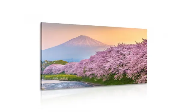 Obraz japonská sopka Fuji