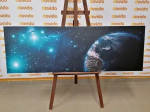 Obraz vesmír a zemeguľa