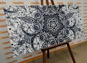 Obraz ornament divokej ľalie
