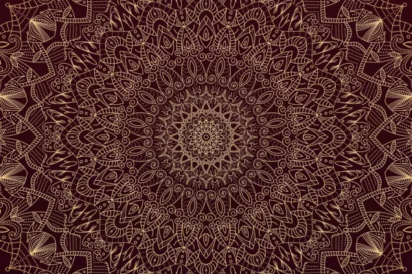 Obraz detailná ozdobná Mandala