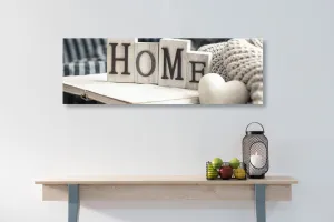 Obraz s nápisom Home a zátiším