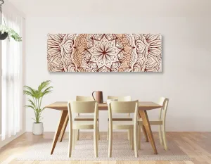 Obraz abstraktná etnická Mandala