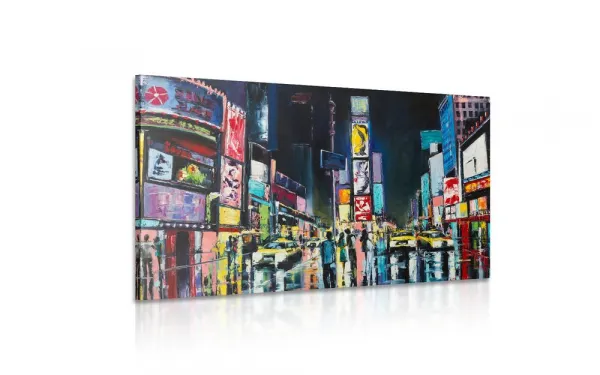 Obraz farebný New York