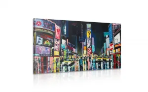 Obraz farebný New York
