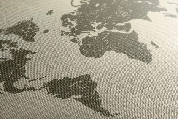 Obraz stará mapa sveta na abstraktnom pozadí