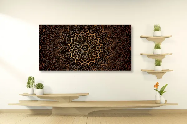 Obraz vintage Mandala v indickom štýle