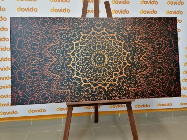 Obraz vintage Mandala v indickom štýle