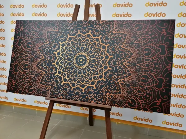 Obraz vintage Mandala v indickom štýle