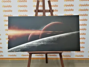 Obraz planéty v galaxii