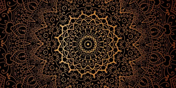 Obraz vintage Mandala v indickom štýle