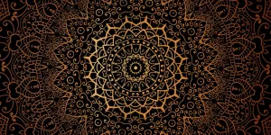 Obraz vintage Mandala v indickom štýle
