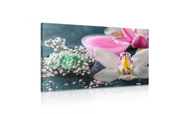 Obraz nádherná detailná orchidea