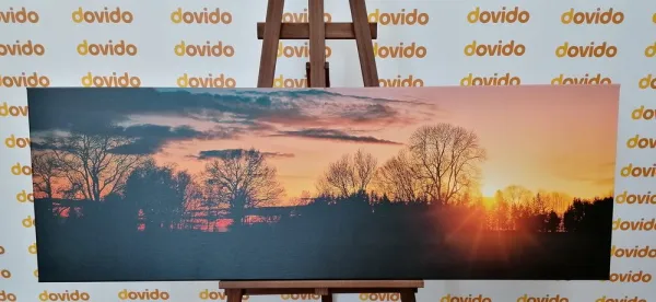 Obraz nádherný západ slnka