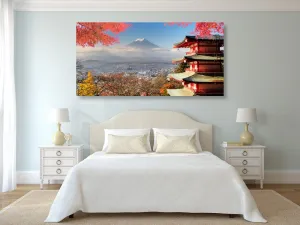 Obraz jeseň v Japonsku
