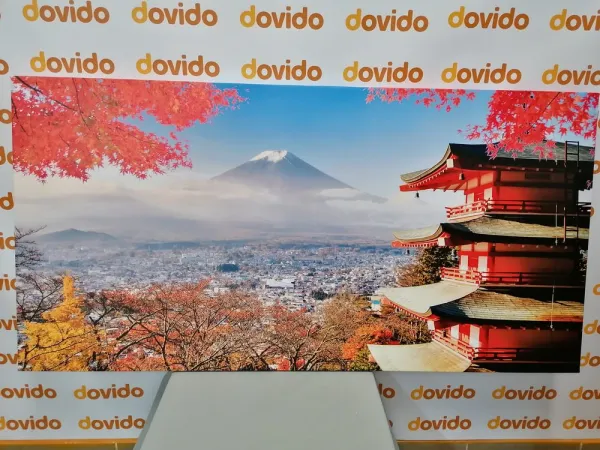Obraz jeseň v Japonsku
