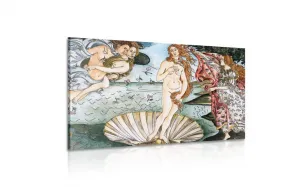 Obraz reprodukcia Zrodenie Venuše - Sandro Botticelli