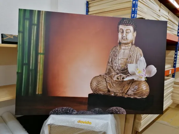 Obraz meditujúci Budha