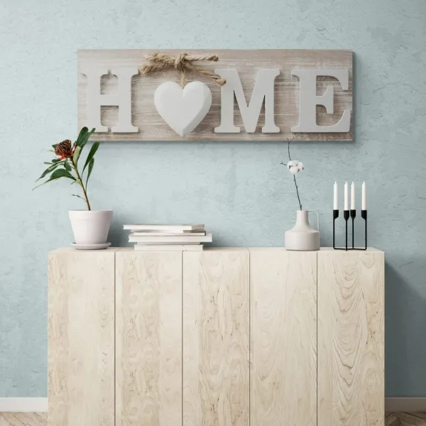 Obraz s nápisom Home vo vintage prevedení
