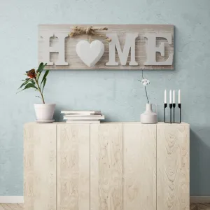Obraz s nápisom Home vo vintage prevedení