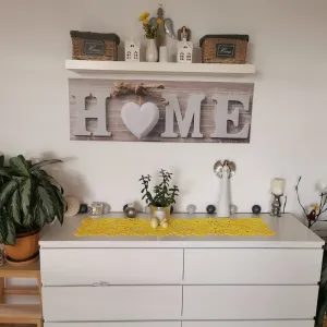 Obraz s nápisom Home vo vintage prevedení