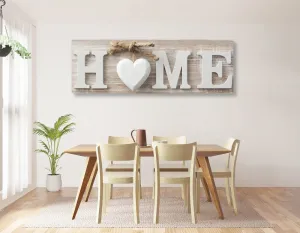Obraz s nápisom Home vo vintage prevedení